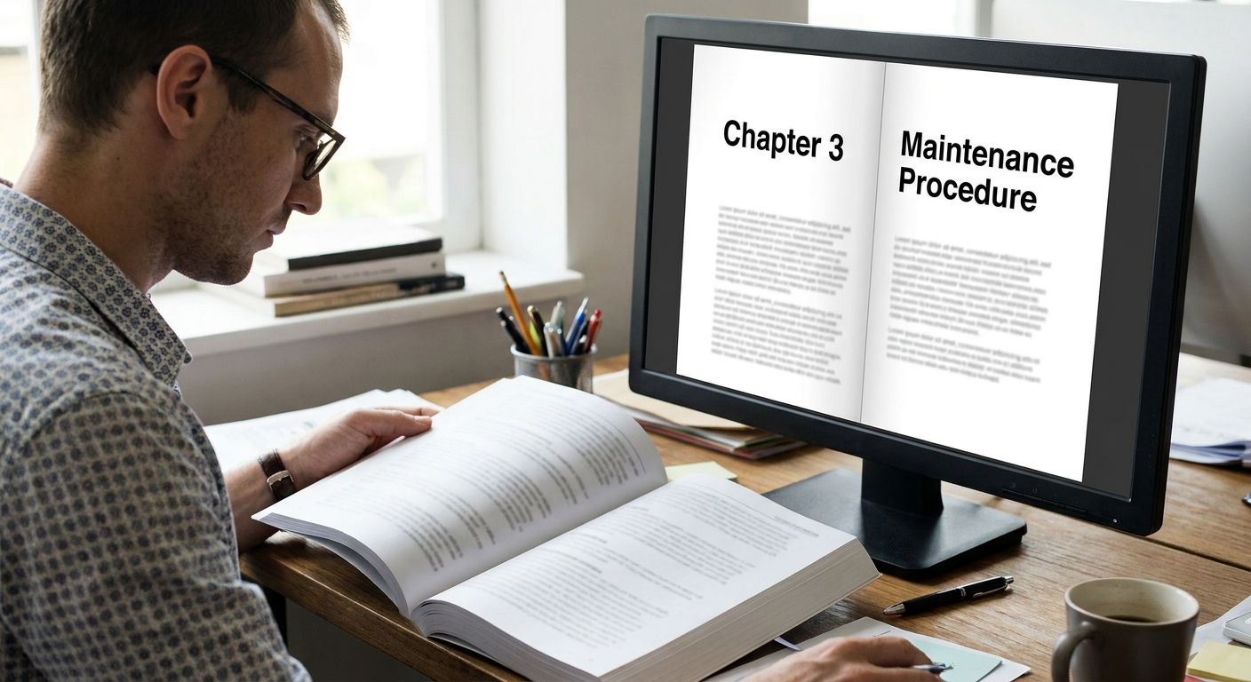 Page proof review against an XSL-FO composed PDF